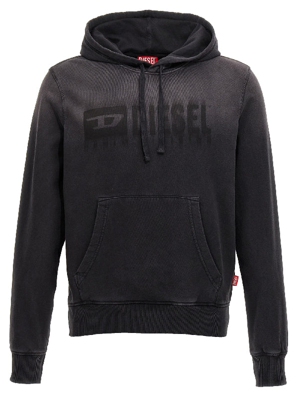 S Ginn K44 徽标棉质连帽衫