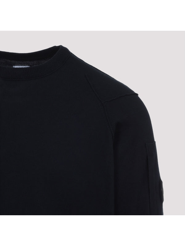 Lens Wappen Crewneck Cotton Knit