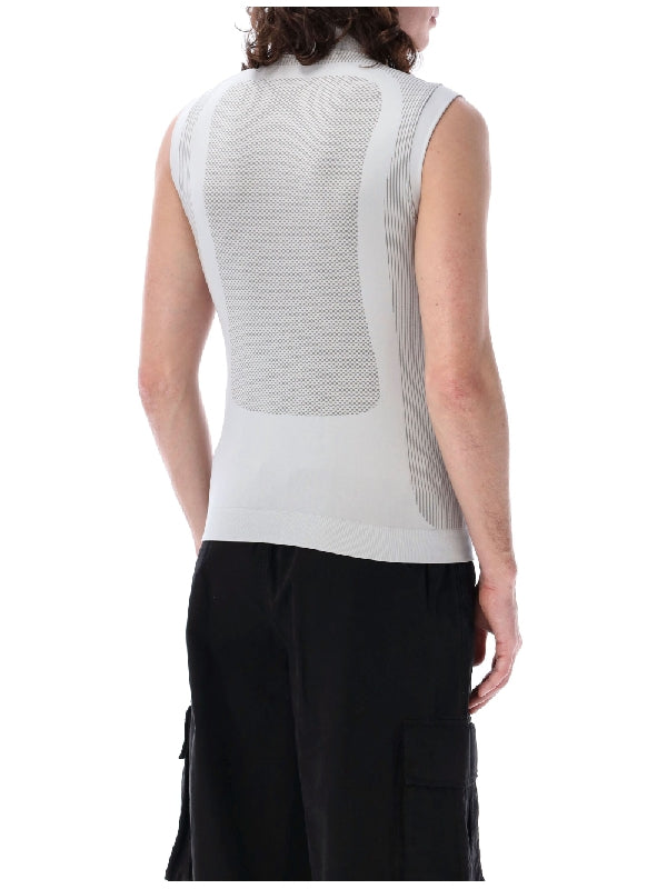 Logo Detail Sports Sleeveless Top