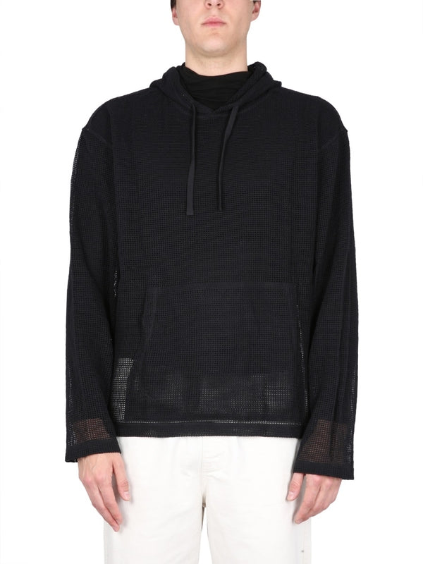 Mesh Cotton Hoodie