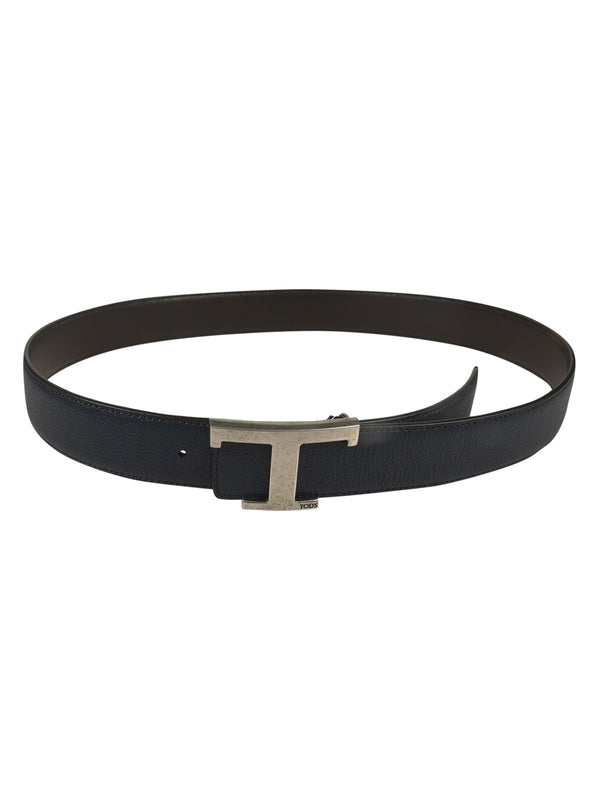 T Timeless Leather Reversible Belt