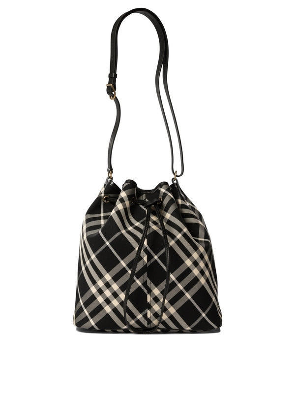 Check Pattern Medium Bucket
  Bag