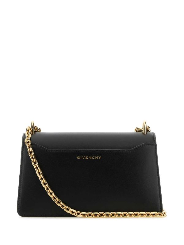 4G Logo Chain Leather Small Crossbody Bag