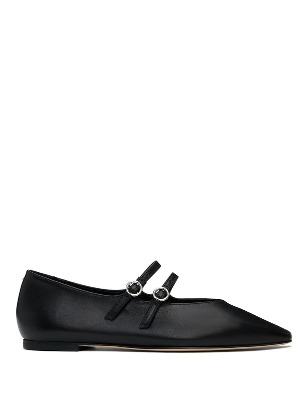 Aidy Black Flat Shoes
