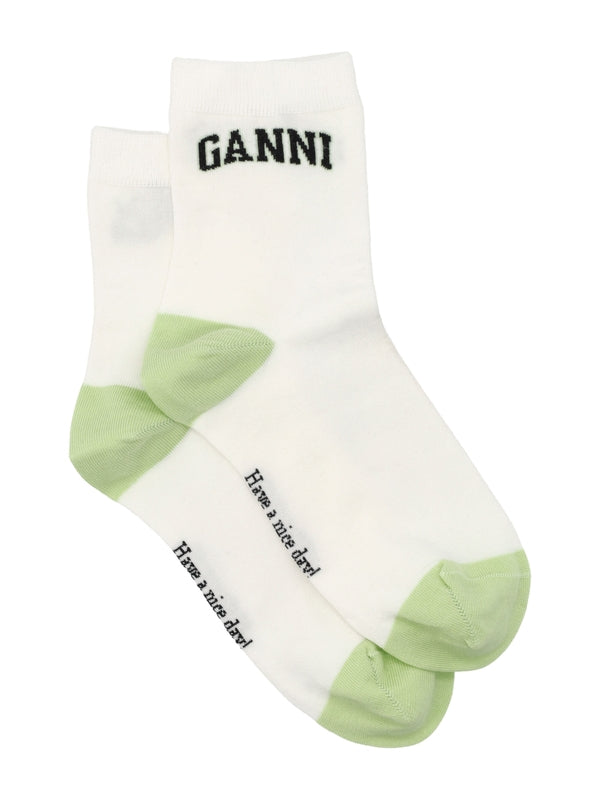 Logo Jacquard Socks