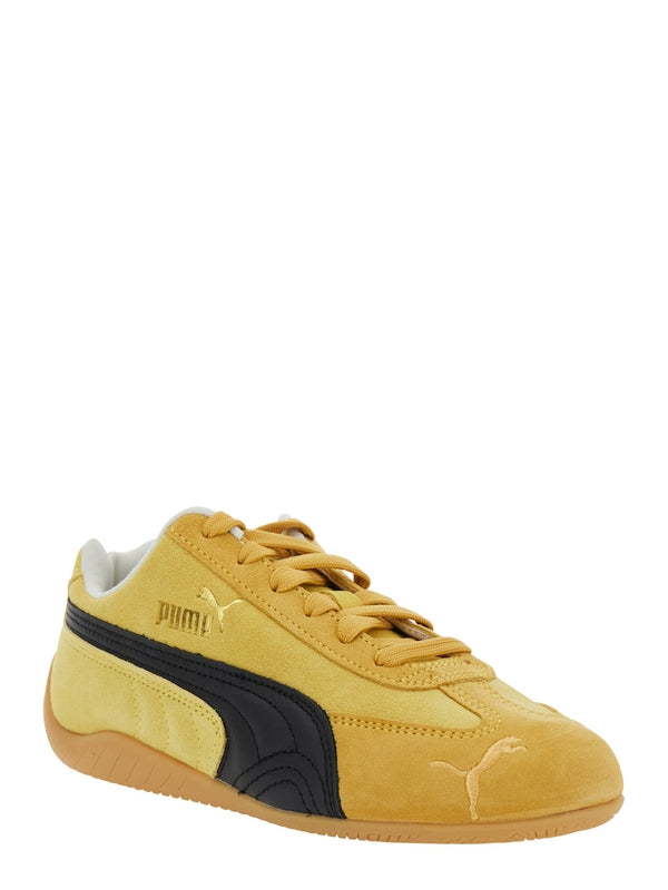 Puma Yellow Low Top Sneakers