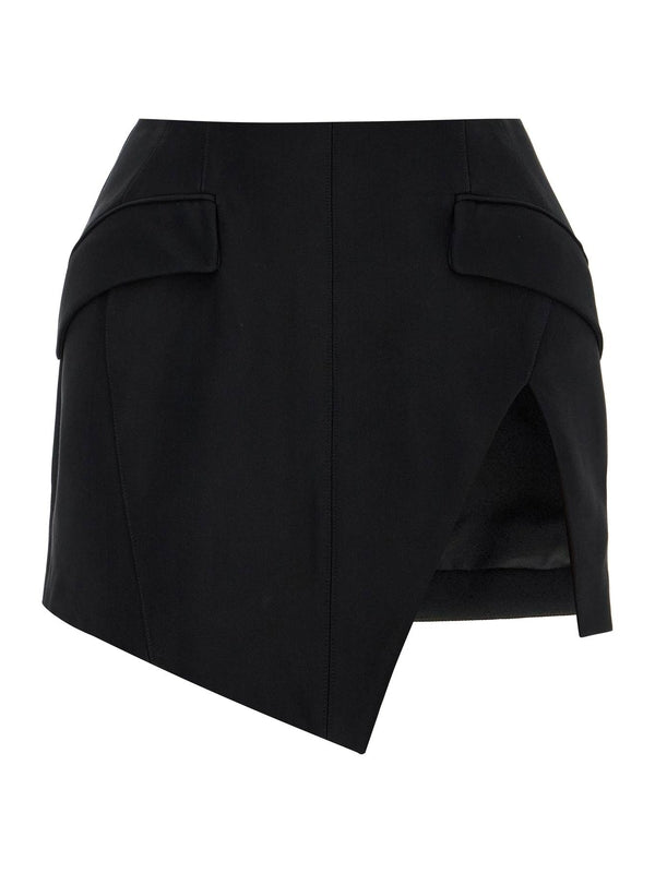 Slit Mini Skirt