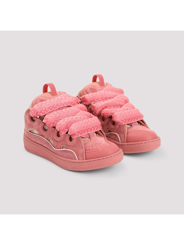 Lanvin Pink Low Top Sneakers