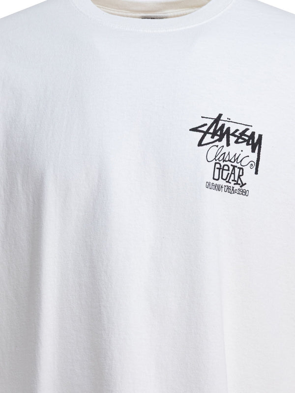 Stussy White Half Sleeve