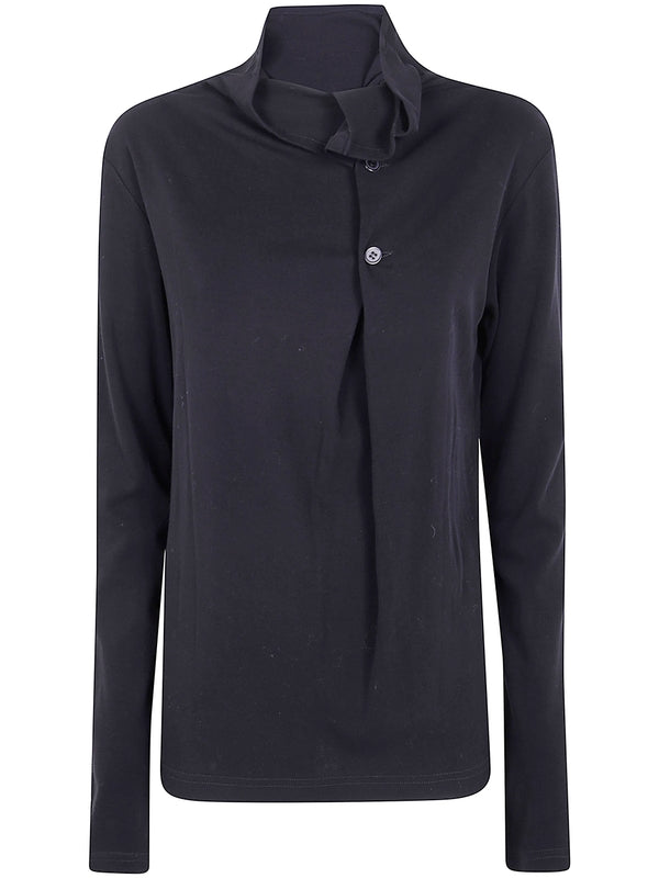 Yohji Yamamoto Black Shirt & Blouse