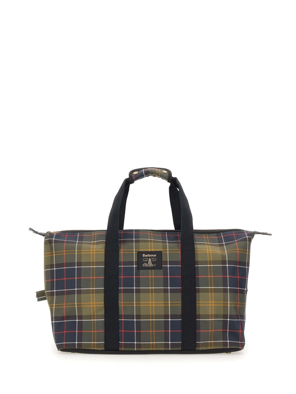 Barbour Checked Multicolor Tote Bags