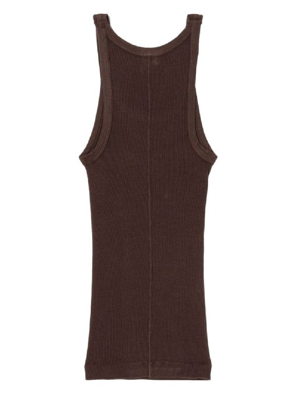 Rib Cotton Tank Top