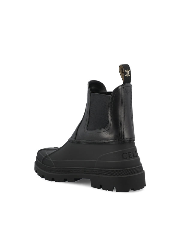 Celine Black Chelsea Boots