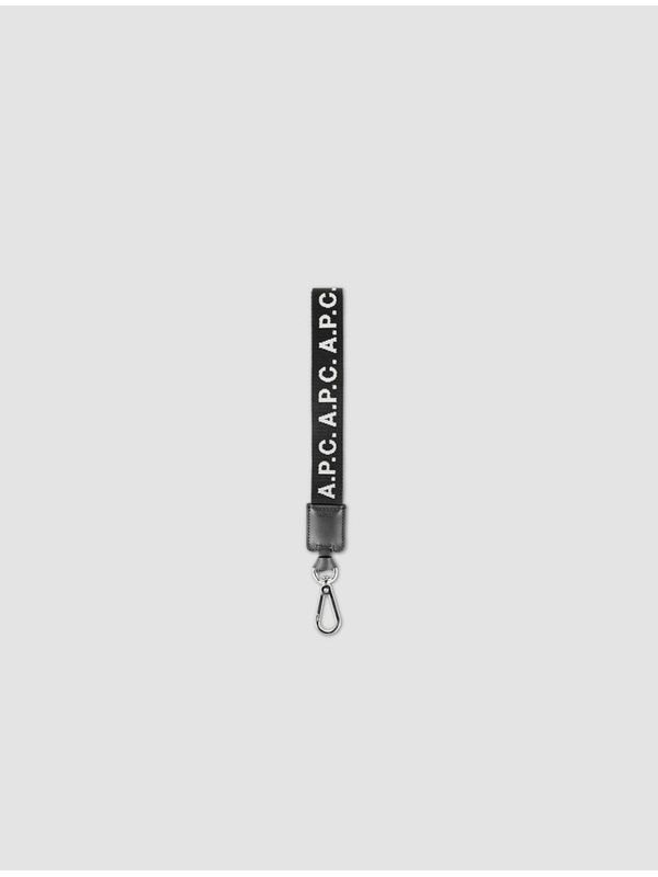 Logo Jacquard Detail Keyring