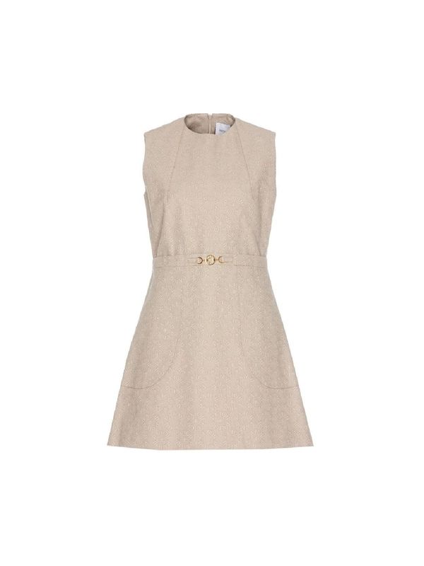 Allover Logo Jacquard Mini Dress