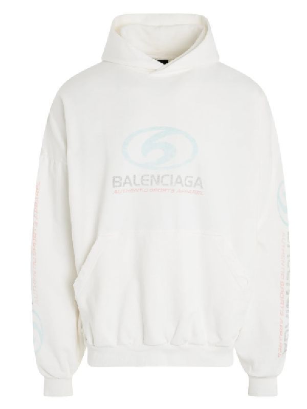 Surfer Logo Oversize Cotton Hoodie
