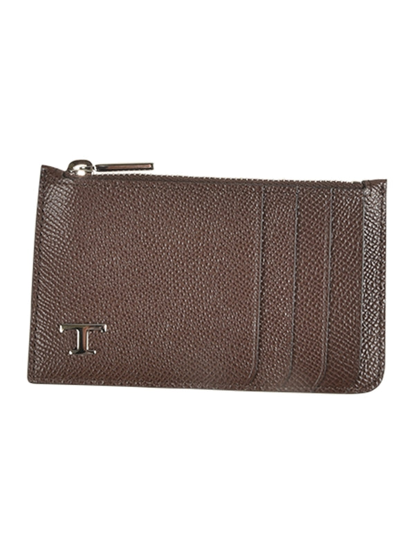 T Timeless Leather Card Wallet
