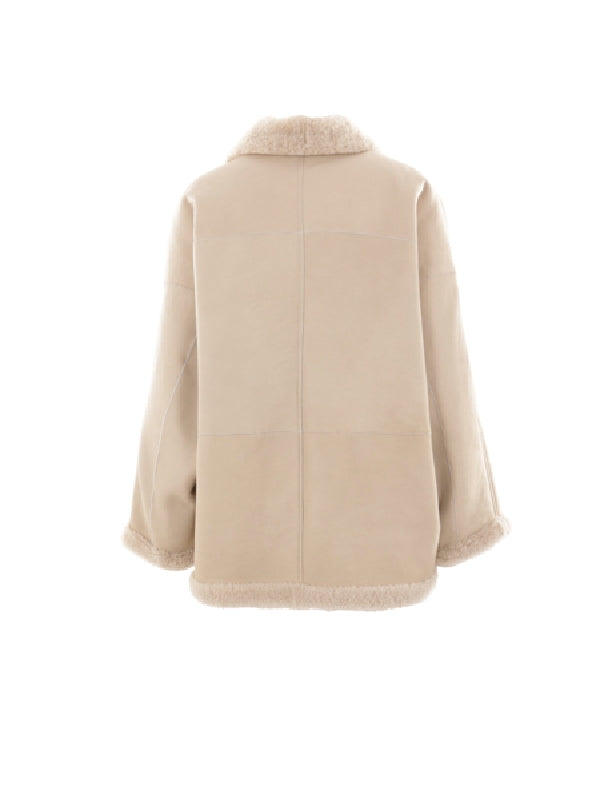 Shearling Biker Jacket