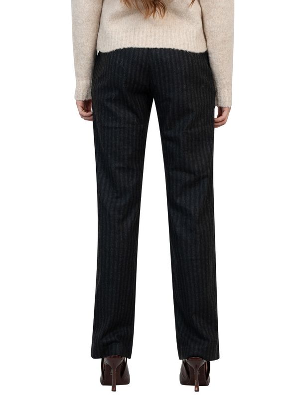 Hina Stripe Wool Blend Pants