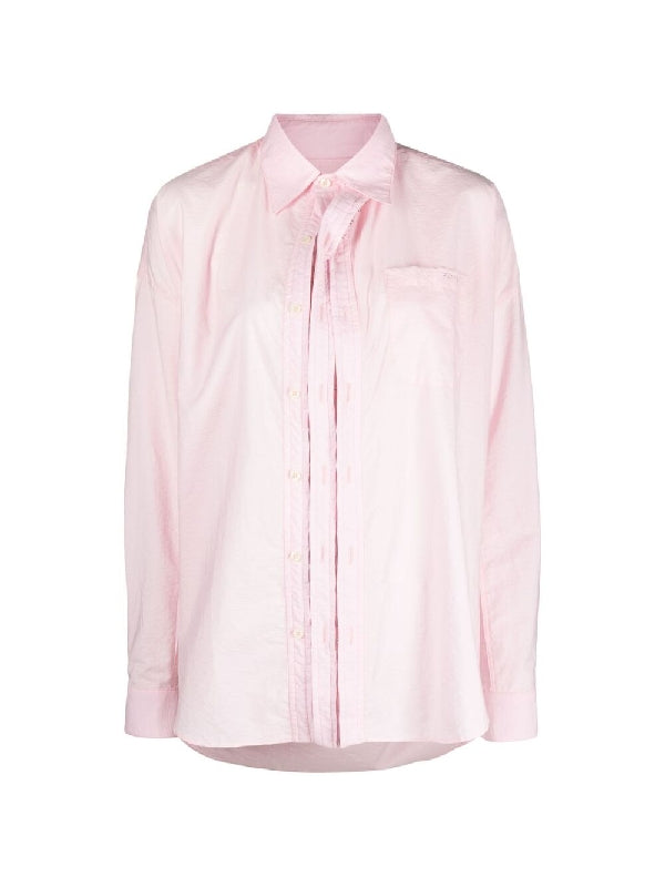 Asymmetric Panel Detail Shirt