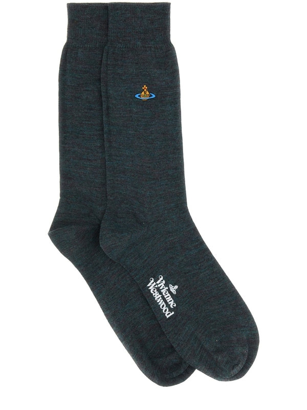 Vivienne Westwood Blue Socks