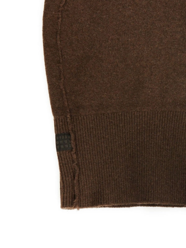 Mm6 Maison Margiela Brown Balaclava