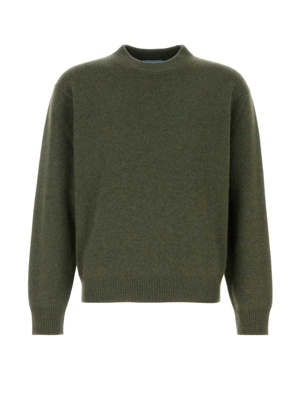 Prada Green Knitted