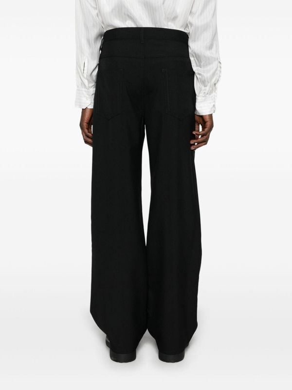 Two Tone Flare Pants