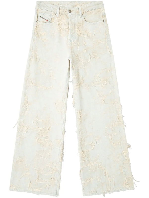 1996 D Sire Distressed Denim Pants