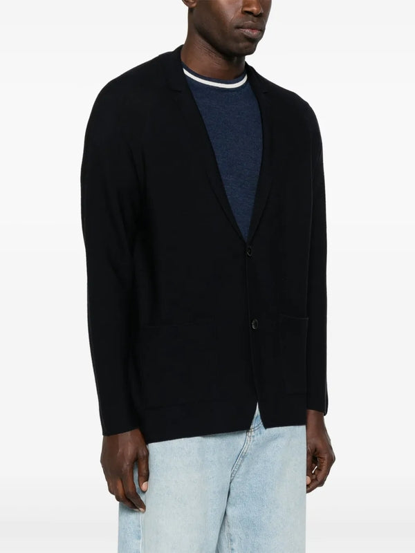 V-Neck Wool Cashmere Cardigan