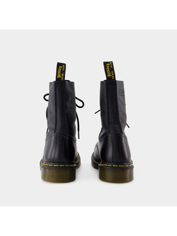 Dr. Martens Leather Lace-Up Boots