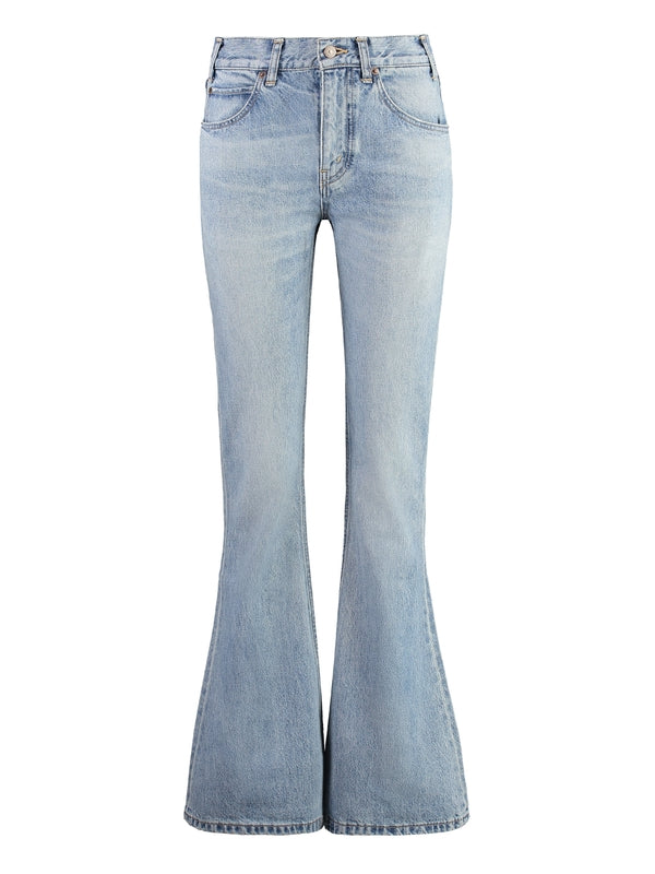 Flare Denim Pants