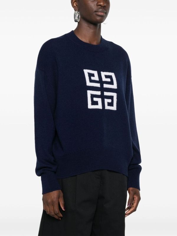 4g Logo Cashmere Knit