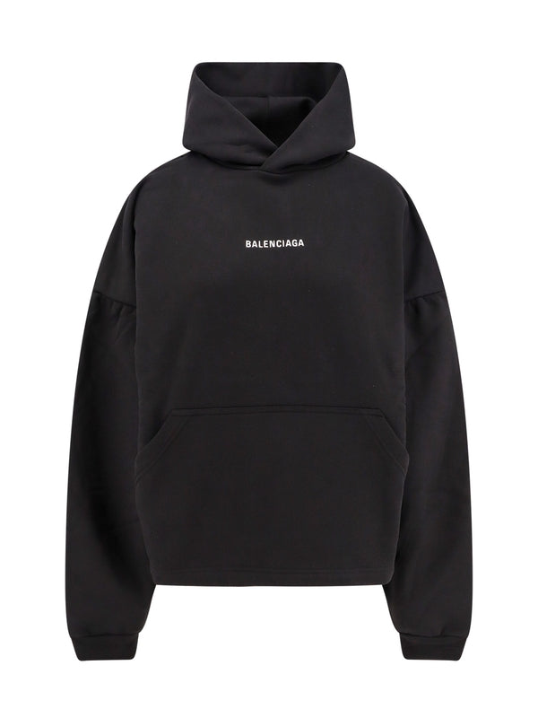 Back Logo Cotton Hoodie