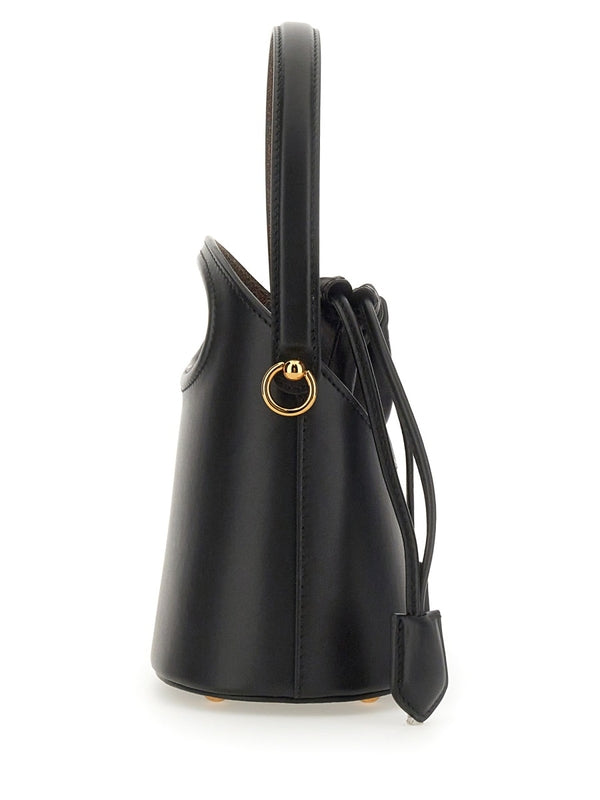 Black Mini Bucket Bag