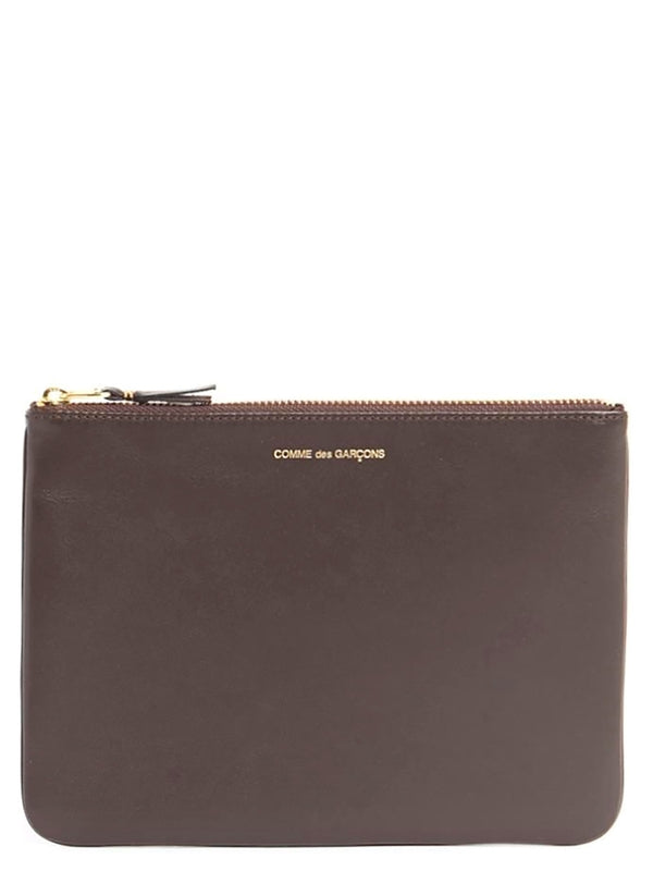 Comme Des Garcons Brown Card Holders