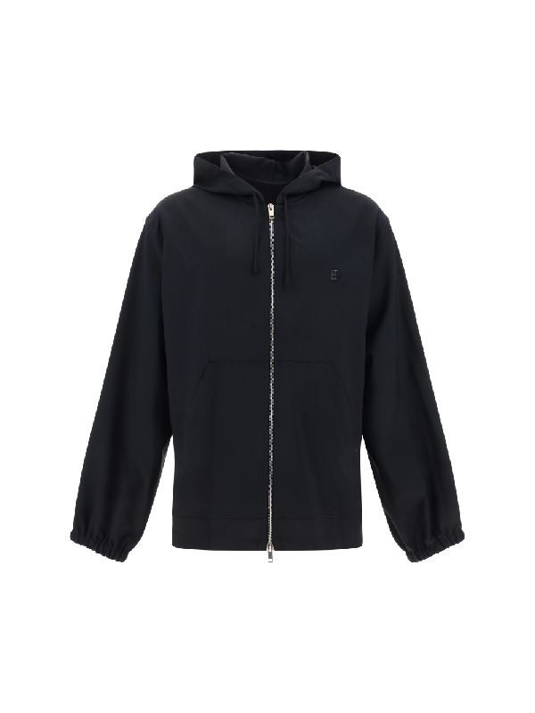 4g Logo Wool Hood Zip-Up