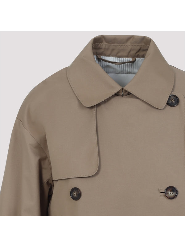 Zeno Short Trench Coat