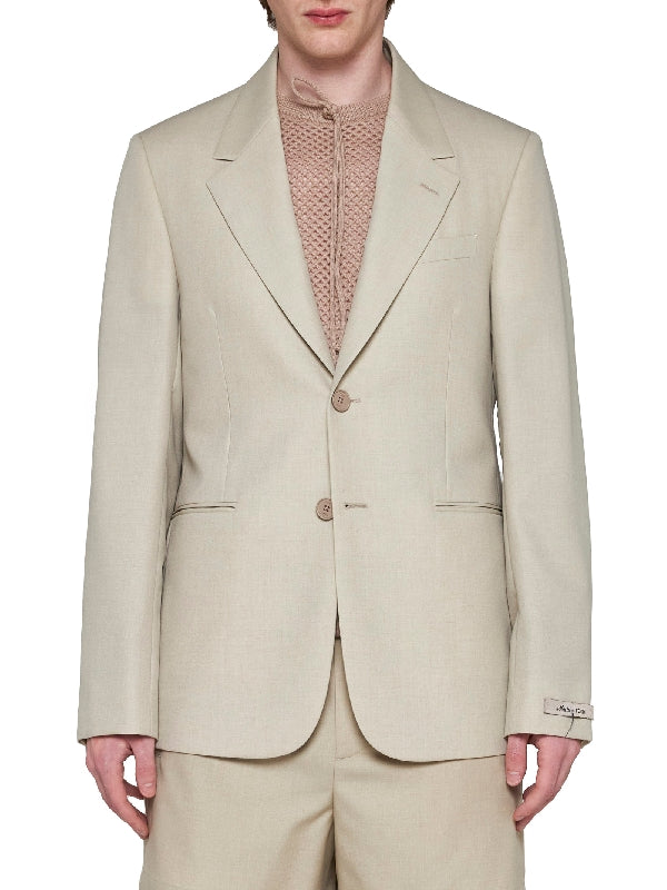 Wool Single Tailored Jacket