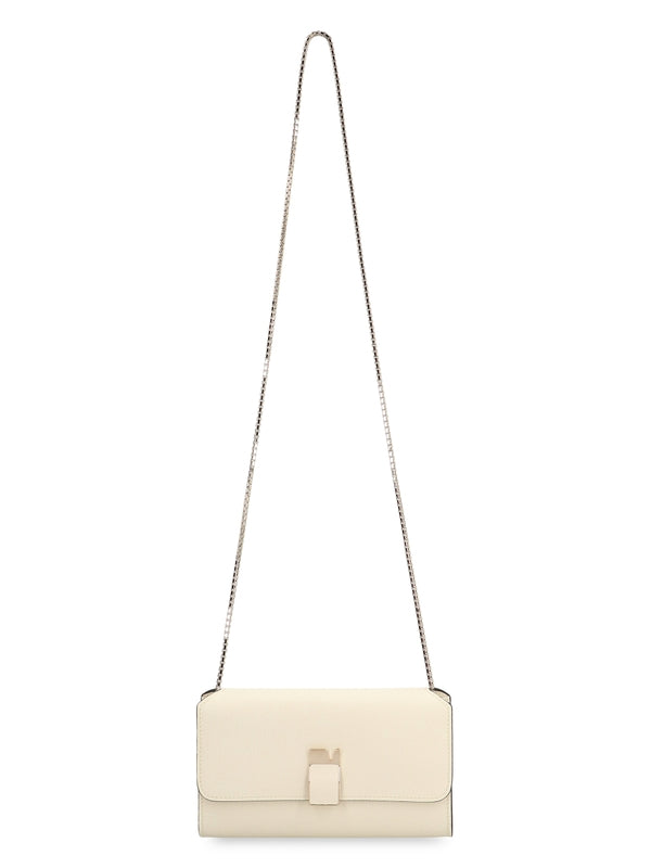 Nolo Flap Leather Chain Shoulder Bag