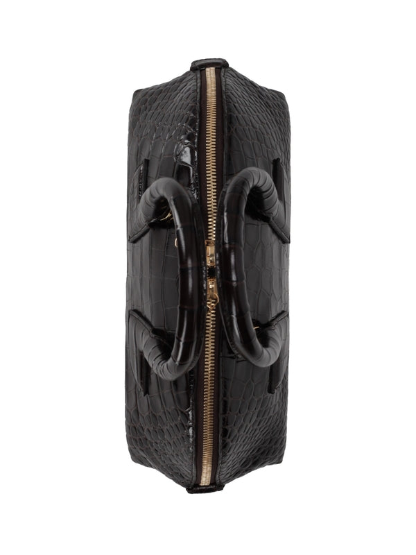 Patou Burgundy Tote Bags