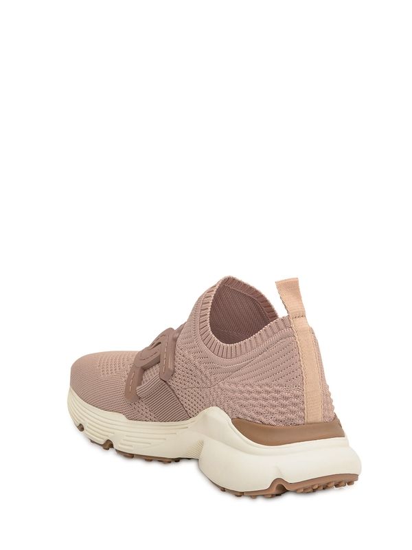 Kate Chain Detail Knit Sneakers