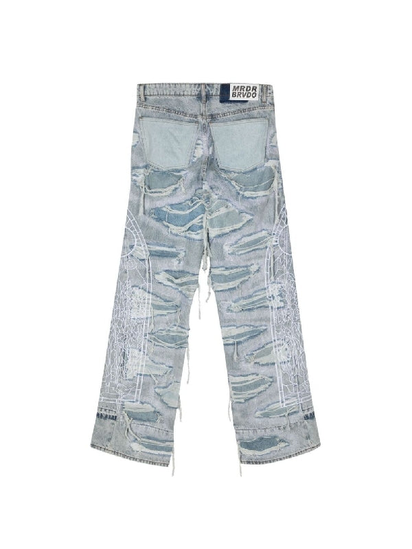 Window Ultra Flare Denim Pants