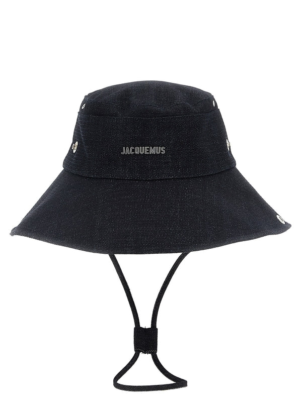 Jacquemus Navy Bucket Hats