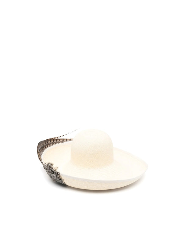 Valentino White Fedora