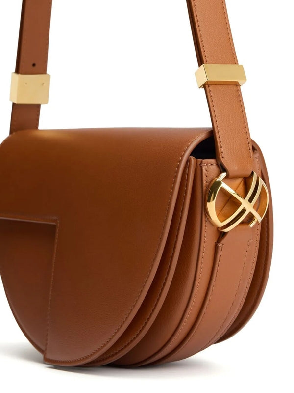 Half-moon Leather Shoulder Bag