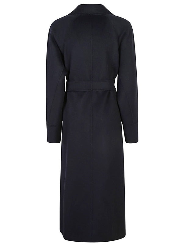 Agatha Tie Double Wool Coat