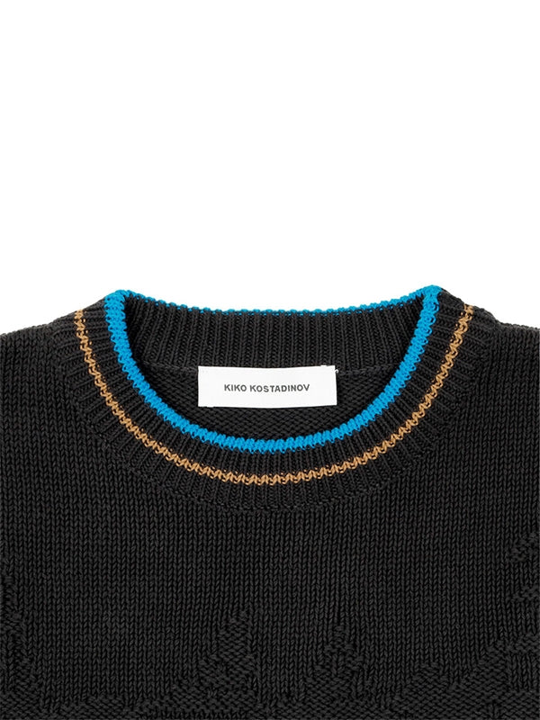 FITZ Logo black knit