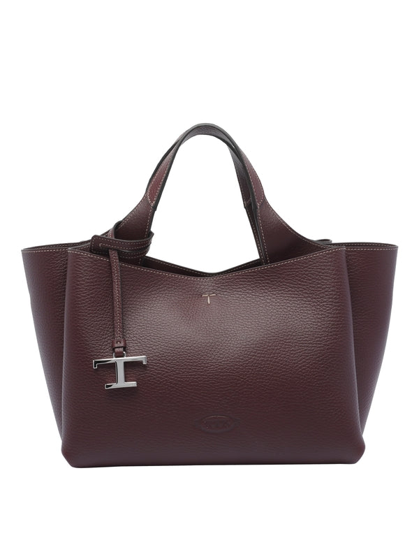 Tod'S Purple Tote Bags