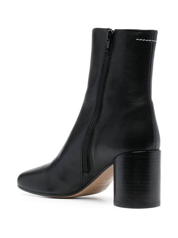 Anatomic
  Stitch Detail Ankle Boots